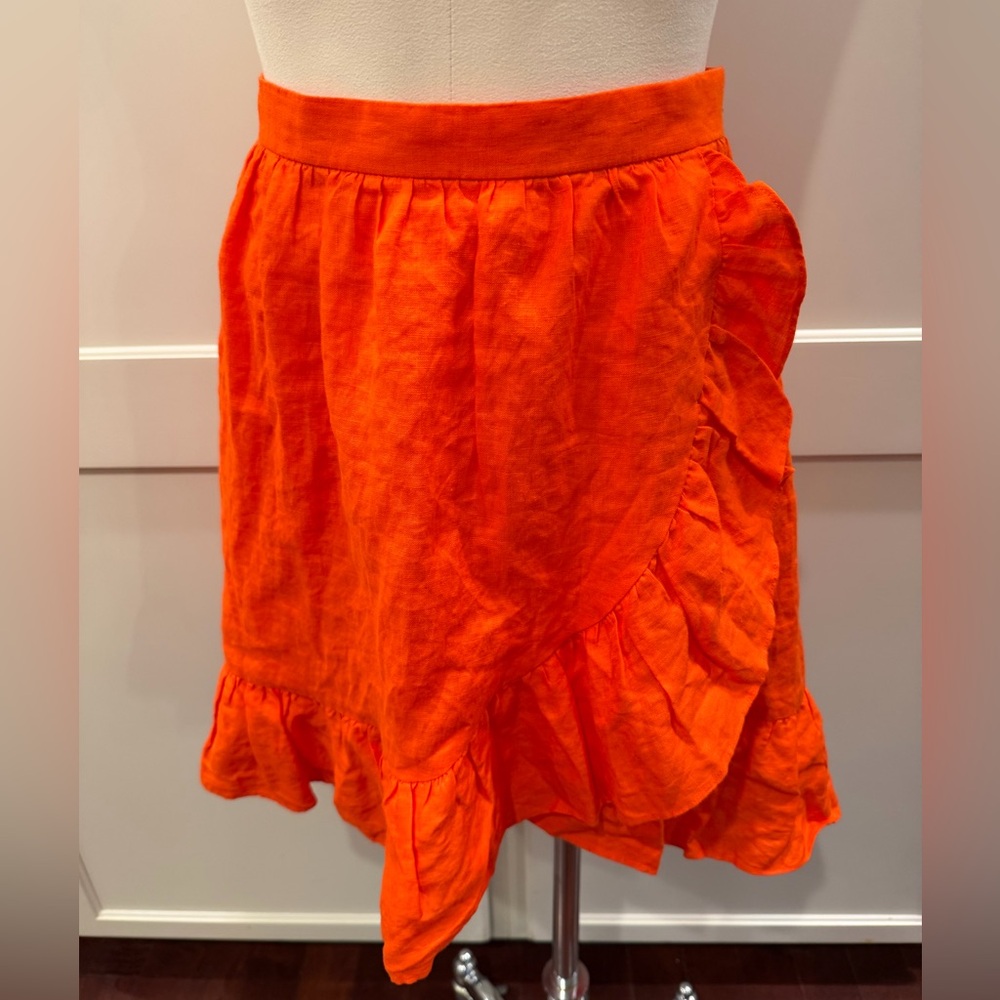 Jcrew Vibrant Orange Women's Skirt